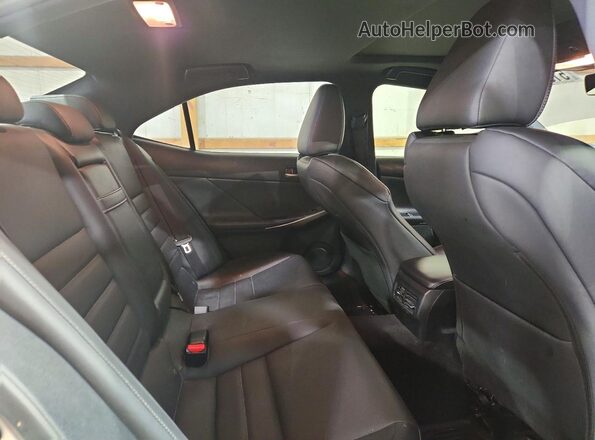 JTHCM1D21H5023075 2017 LEXUS IS Серебряный Вид задних сидений