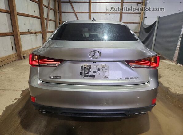 JTHCM1D21H5023075 2017 LEXUS IS Серебряный Вид сзади
