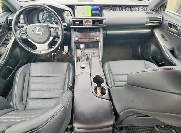 JTHCM1D21H5023075 2017 LEXUS IS Серебряный Вид панели приборов