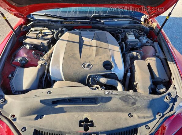 JTHCM1D22G5004887 2016 LEXUS IS Красный Вид задней части салона