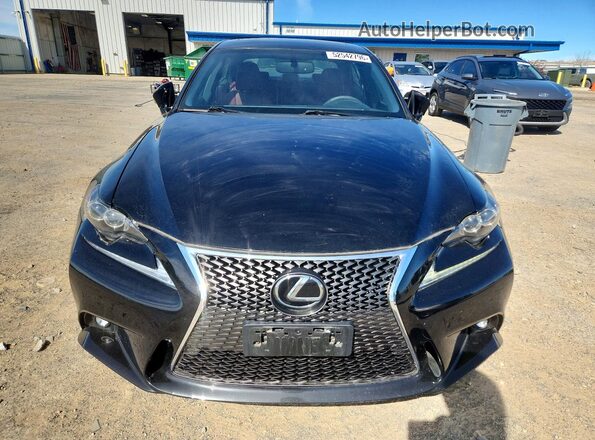 JTHCM1D23G5008317 2016 LEXUS IS Black Դիմացի տեսք