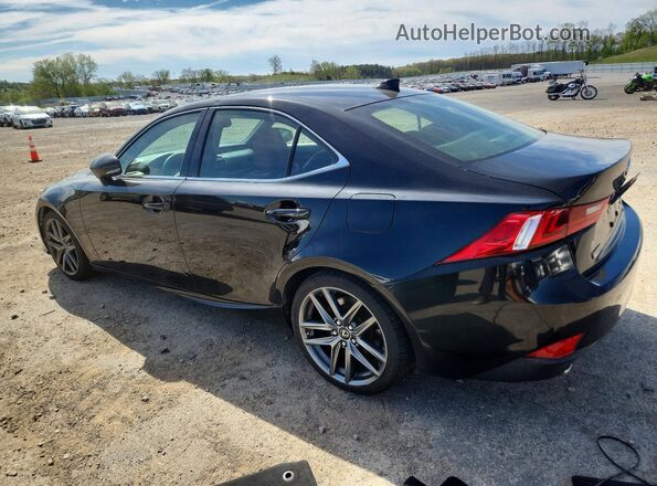 JTHCM1D23G5008317 2016 LEXUS IS Black Հետևի ձախ