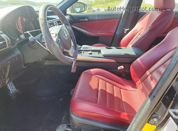JTHCM1D23G5008317 2016 LEXUS IS Black Սալոնի դիմացի տեսք