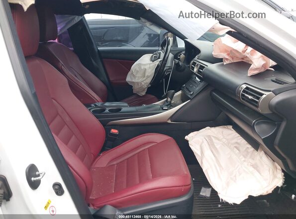 JTHCM1D28G5004201 2016 LEXUS IS 300 White Вид салону спереду