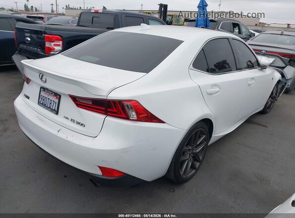 JTHCM1D28G5004201 2016 LEXUS IS 300 White Задня права чверть