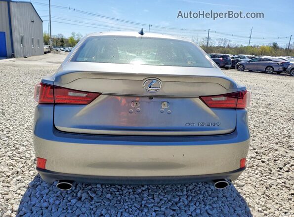 JTHCM1D29G5009665 2016 LEXUS IS Золотой Вид сзади
