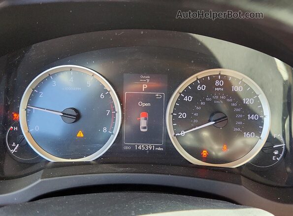JTHCM1D29G5012615 2016 LEXUS IS Серый Вид щитка приборов