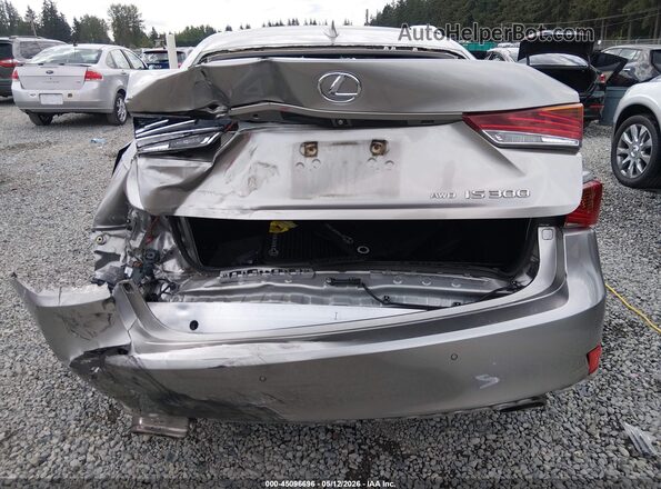 JTHCM1D29H5016875 2017 LEXUS IS 300 Серебряный Вид спереди