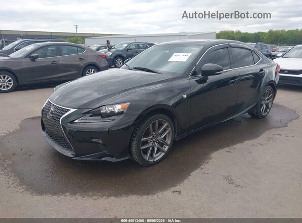 JTHCM1D2XG5006791 2016 LEXUS IS 300 Черный Передняя левая четверть