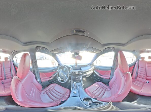 JTHCM1D2XH5021387 2017 LEXUS IS Белый Панорамный вид салона 360°
