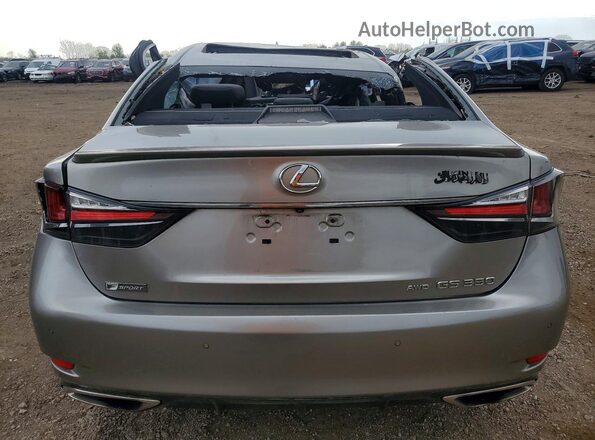 JTHCZ1BL0GA003581 2016 LEXUS GS Gray Rear view