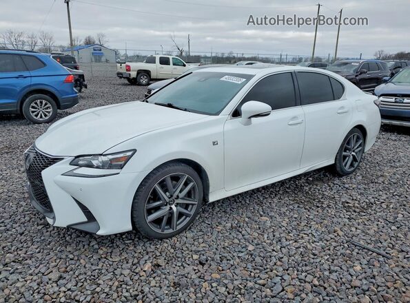 JTHCZ1BL1JA008702 2018 LEXUS GS Белый Передняя левая четверть