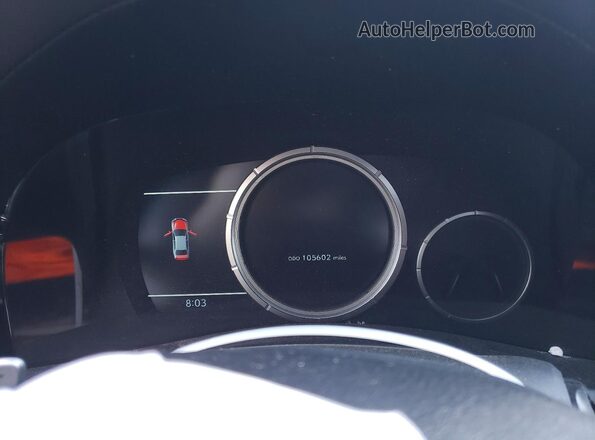JTHCZ1BL2JA007865 2018 LEXUS GS Белый Вид щитка приборов