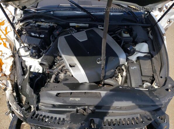 JTHCZ1BL2JA007865 2018 LEXUS GS Белый Вид задней части салона