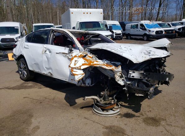 JTHCZ1BL2JA007865 2018 LEXUS GS Белый Передняя правая четверть