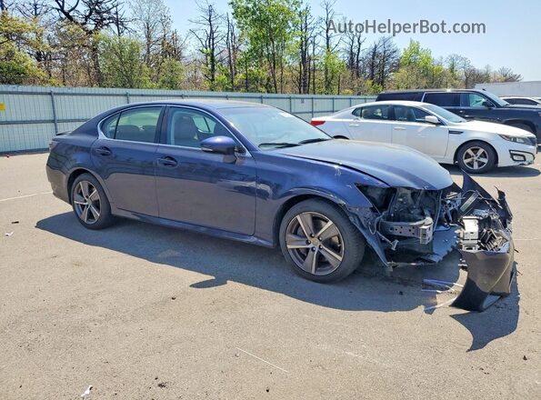 JTHCZ1BL3GA000979 2016 LEXUS GS Синий Передняя правая четверть