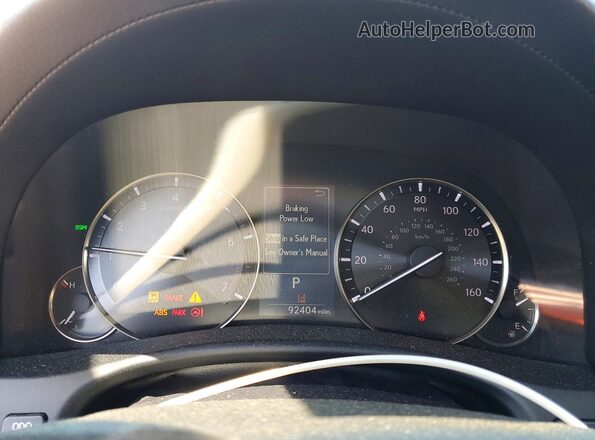 JTHCZ1BL3GA000979 2016 LEXUS GS Синий Вид щитка приборов