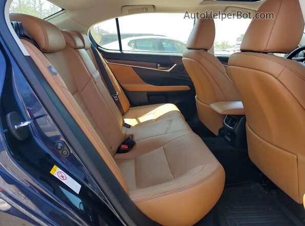 JTHCZ1BL3GA000979 2016 LEXUS GS Синий Вид задних сидений