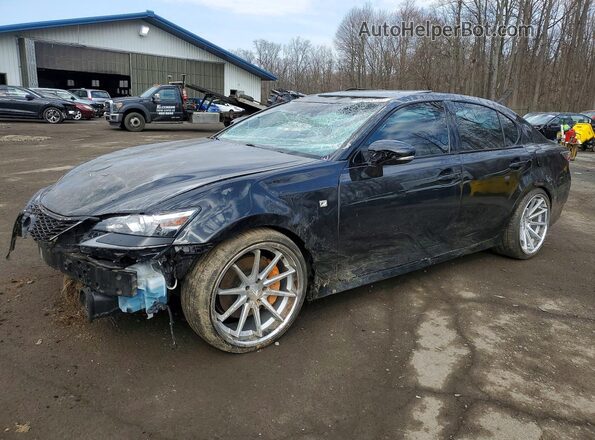 JTHCZ1BL5JA009318 2018 LEXUS GS Black Front left