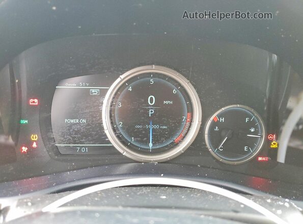 JTHCZ1BL5JA009318 2018 LEXUS GS Black Instrument cluster view