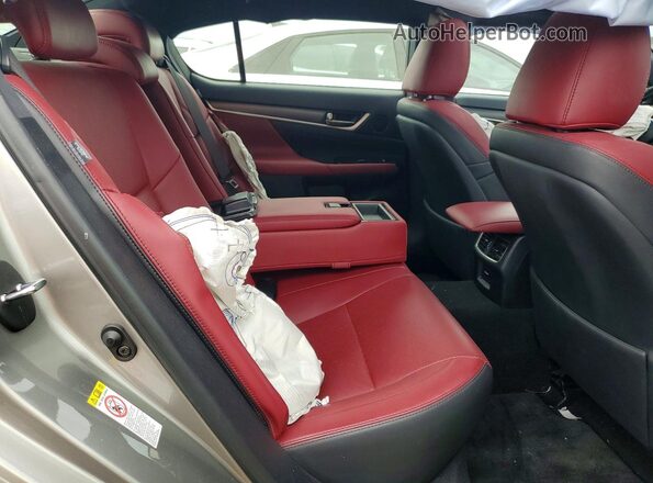 JTHCZ1BL7GA003416 2016 LEXUS GS Серебряный Вид задних сидений