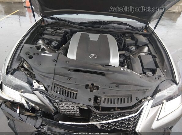 JTHCZ1BLXHA005209 2017 LEXUS GS 350 Gray Вид ззаду