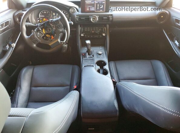 JTHD81F21P5051690 2023 LEXUS IS Серебряный Вид панели приборов