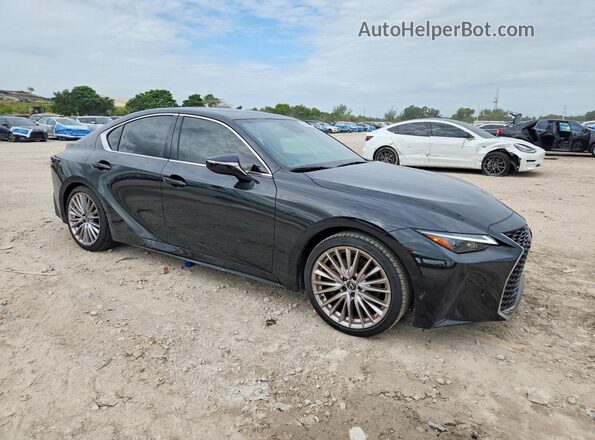 JTHDA1D2XS5133675 2025 LEXUS IS Черный Передняя правая четверть