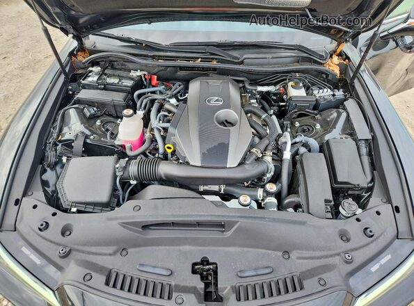 JTHDA1D2XS5133675 2025 LEXUS IS Черный Вид задней части салона