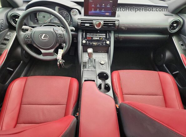 JTHDA1D2XS5133675 2025 LEXUS IS Черный Вид панели приборов