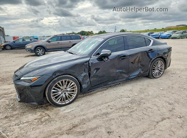 JTHDA1D2XS5133675 2025 LEXUS IS Черный Передняя левая четверть