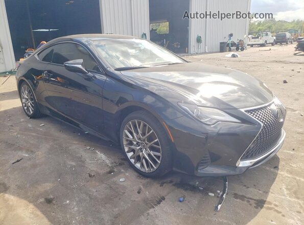JTHDZ5BC9N5025810 2022 LEXUS RC Черный Передняя правая четверть