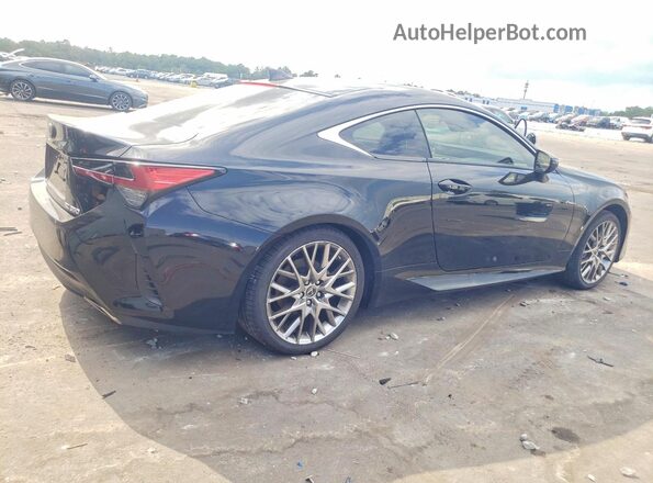 JTHDZ5BC9N5025810 2022 LEXUS RC Черный Задняя правая четверть