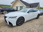 2020 Lexus Ls 500 F Sport White vin: JTHF51GFXL5007684