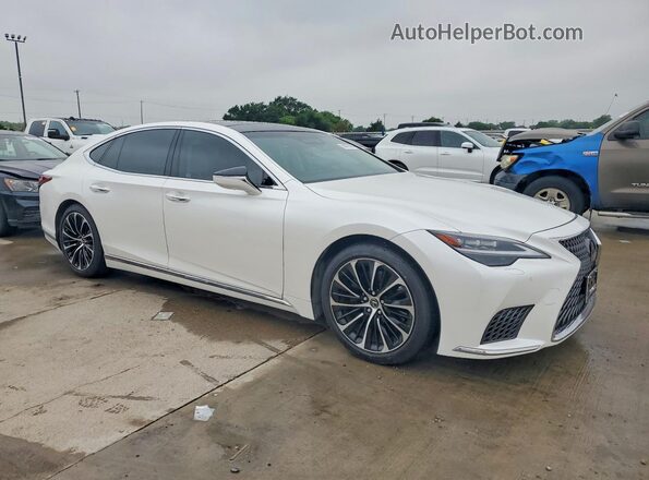 JTHG5LFF8N5015884 2022 LEXUS LS White Przód prawy