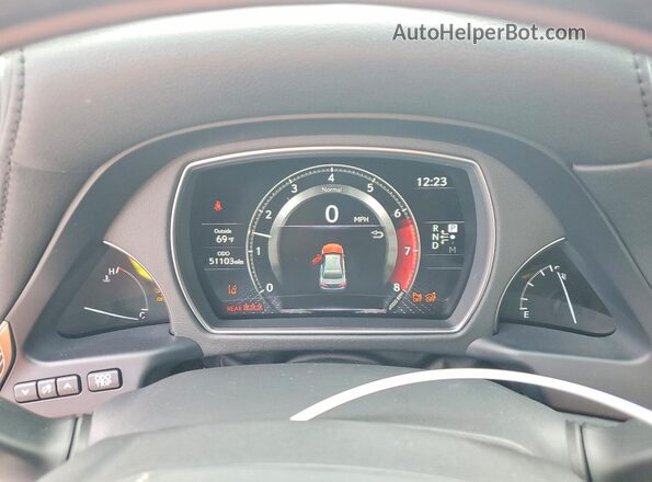 JTHG5LFF8N5015884 2022 LEXUS LS White Widok zestawu wskaźników