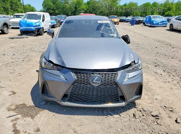 JTHG81F24L5040786 2020 LEXUS IS Серый Вид спереди