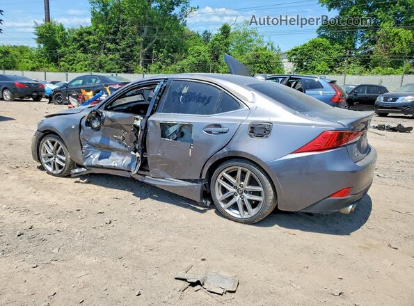 JTHG81F24L5040786 2020 LEXUS IS Серый Задняя левая четверть