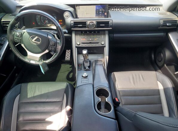 JTHGA1D20L5106404 2020 LEXUS IS Черный Вид панели приборов