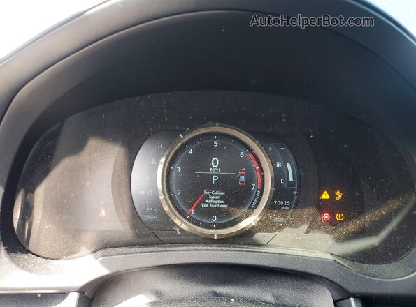 JTHGA1D20L5106404 2020 LEXUS IS Черный Вид щитка приборов