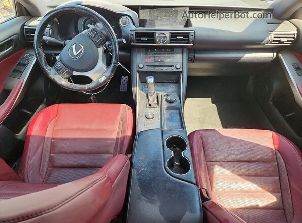 JTHGA1D27L5104732 2020 LEXUS IS Серебряный Вид панели приборов