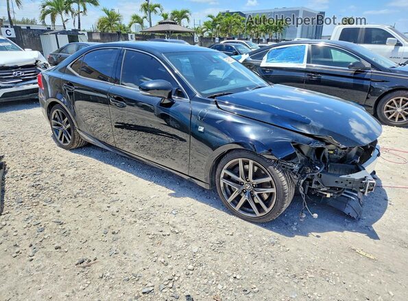 JTHGA1D27L5109137 2020 LEXUS IS Черный Передняя правая четверть