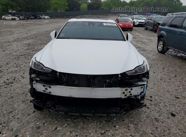 JTHGA1D29L5106479 2020 LEXUS IS Белый Вид спереди