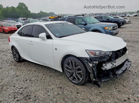 JTHGA1D29L5106479 2020 LEXUS IS Белый Передняя правая четверть