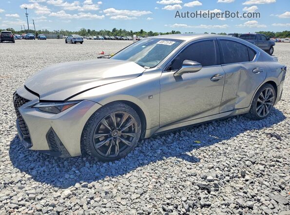 JTHGZ1B20P5060879 2023 LEXUS IS Gray Vista tres cuartos delantera izquierda