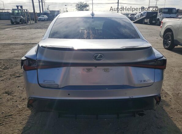 JTHGZ1B22M5038328 2021 LEXUS IS Серебряный Вид сзади