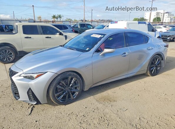 JTHGZ1B22M5038328 2021 LEXUS IS Серебряный Передняя левая четверть
