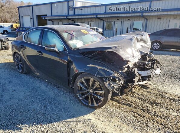 JTHGZ1B22P5065419 2023 LEXUS IS Черный Передняя правая четверть