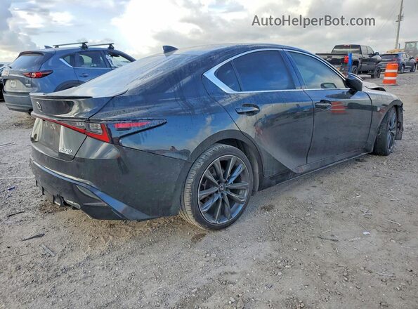 JTHGZ1B22P5067879 2023 LEXUS IS Black Trasero derecho