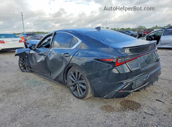 JTHGZ1B22P5067879 2023 LEXUS IS Black Trasero izquierdo